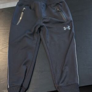 Under Armour Kids Navy Joggers with Logo